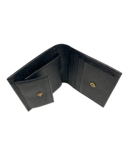 Lemma（レンマ）Lemma (レンマ) 2つ折り財布 ブラックの古着・服飾アイテム