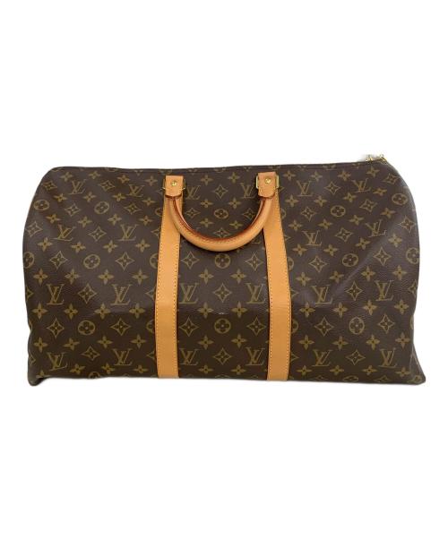 LOUIS VUITTON（ルイ ヴィトン）LOUIS VUITTON (ルイ ヴィトン) キーポル50/トラベルバッグ/モノグラム ブラウン サイズ:50の古着・服飾アイテム