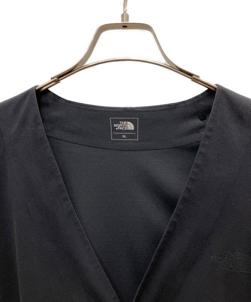 THE NORTH FACE（ザ ノース フェイス）THE NORTH FACE (ザ ノース フェイス) カーディガン T-LOUNGE CARDIGAN ブラック サイズ:XLの古着・服飾アイテム