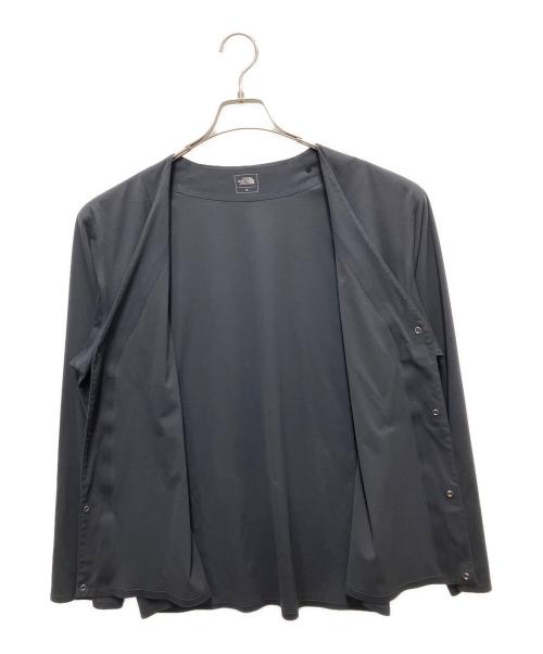 THE NORTH FACE（ザ ノース フェイス）THE NORTH FACE (ザ ノース フェイス) カーディガン T-LOUNGE CARDIGAN ブラック サイズ:XLの古着・服飾アイテム