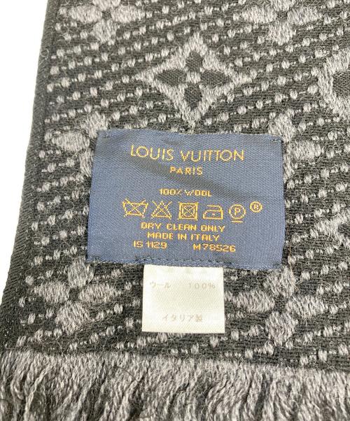 LOUIS VUITTON（ルイ ヴィトン）LOUIS VUITTON (ルイ ヴィトン) マフラー ネイビーの古着・服飾アイテム