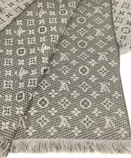 LOUIS VUITTON（ルイ ヴィトン）LOUIS VUITTON (ルイ ヴィトン) マフラー ネイビーの古着・服飾アイテム