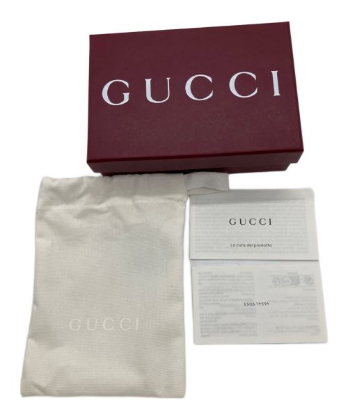 GUCCI（グッチ）GUCCI (グッチ) ダブルG カードケース ピンクベージュの古着・服飾アイテム