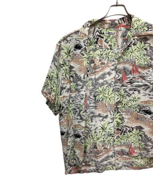 Sun Surf（サンサーフ）Sun Surf (サンサーフ) Palmtree × Wave アロハシャツ マルチカラー サイズ:SIZE Mの古着・服飾アイテム