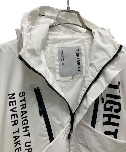 TIGHTBOOTH PRODUCTION（タイトブースプロダクション）TIGHTBOOTH PRODUCTION (タイトブースプロダクション) タクティカルジャケット ホワイト サイズ:Lの古着・服飾アイテム