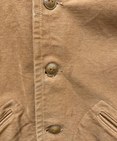 TENDERLOIN（テンダーロイン）TENDERLOIN (テンダーロイン) モールスキンジャケット ブラウン サイズ:SMALLの古着・服飾アイテム