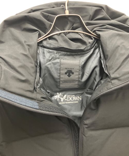 DESCENTE ALLTERRAIN（デザイント オルテライン）Descente ALLTERRAIN (デザイント オルテライン) ダウンジャケット ブラック サイズ:Mの古着・服飾アイテム