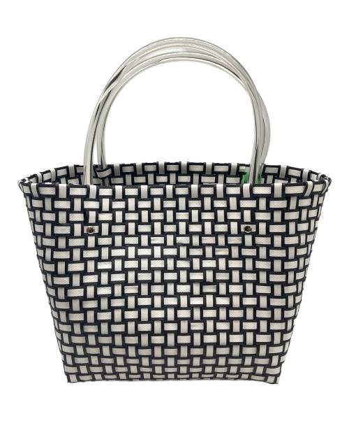 MARNI（マルニ）MARNI (マルニ) カゴバッグ ブラック×ホワイトの古着・服飾アイテム