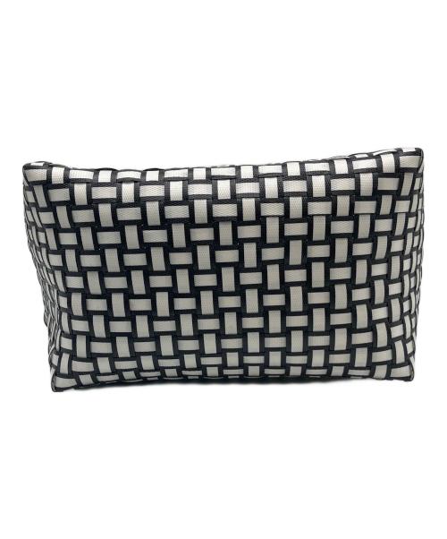 MARNI（マルニ）MARNI (マルニ) カゴバッグ ブラック×ホワイトの古着・服飾アイテム