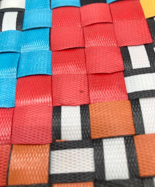 MARNI（マルニ）MARNI (マルニ) カゴバッグ ブラック×ホワイトの古着・服飾アイテム