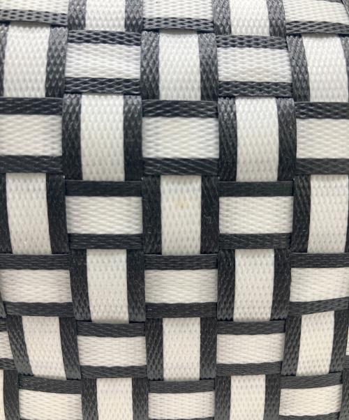 MARNI（マルニ）MARNI (マルニ) カゴバッグ ブラック×ホワイトの古着・服飾アイテム