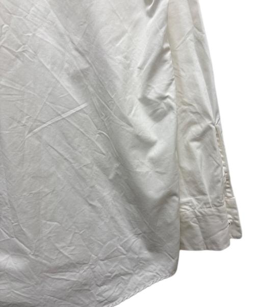 MARKAWARE（マーカウェア）MARKAWARE (マーカウェア) スタンドカラーシャツ ホワイト サイズ:3の古着・服飾アイテム