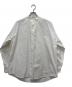 MARKAWARE（マーカウェア）の古着「スタンドカラーシャツ」｜ホワイト