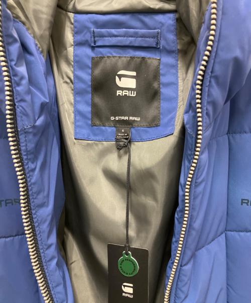 G-STAR RAW（ジースターロゥ）G-STAR RAW (ジースターロゥ) ダウンジャケット ブルー サイズ:Sの古着・服飾アイテム