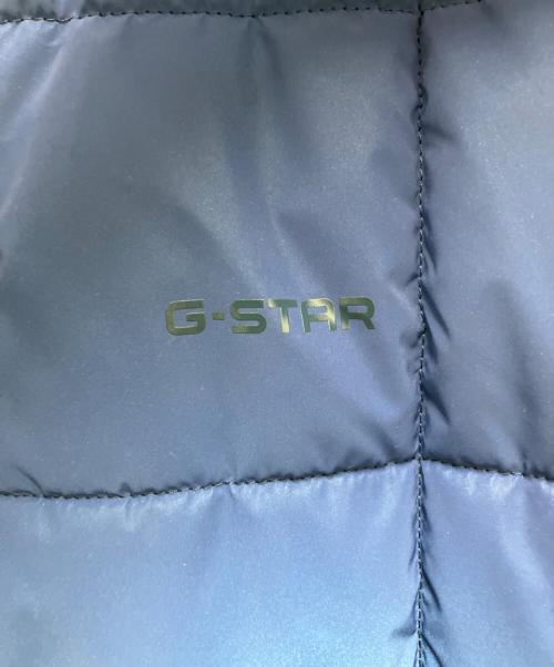 G-STAR RAW（ジースターロゥ）G-STAR RAW (ジースターロゥ) ダウンジャケット ブルー サイズ:Sの古着・服飾アイテム