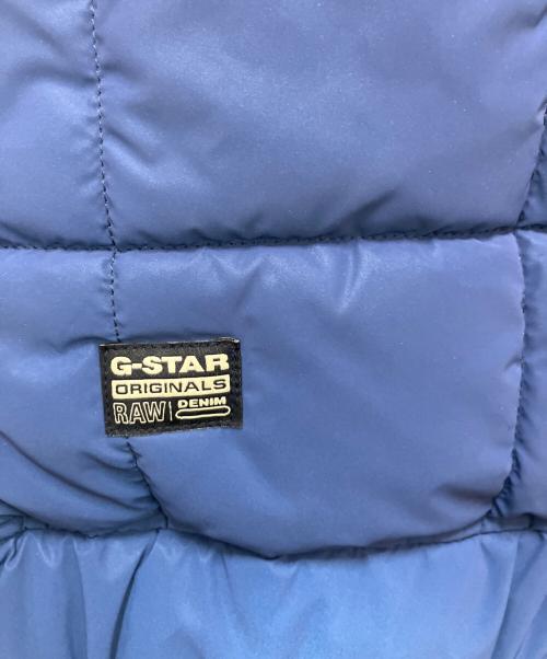 G-STAR RAW（ジースターロゥ）G-STAR RAW (ジースターロゥ) ダウンジャケット ブルー サイズ:Sの古着・服飾アイテム