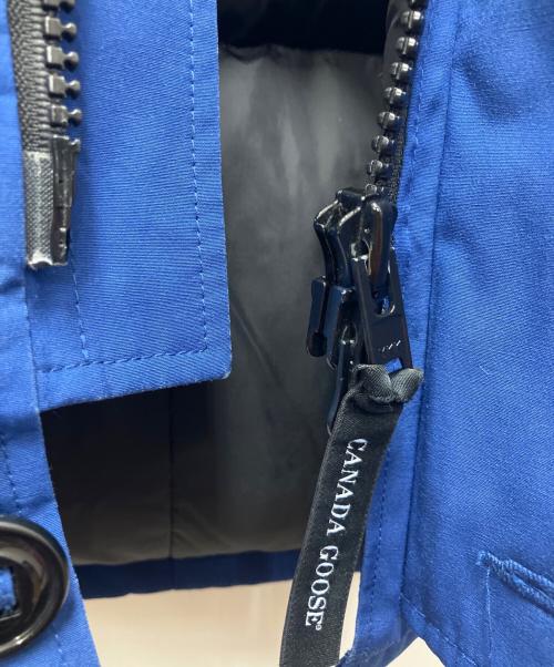 CANADA GOOSE（カナダグース）CANADA GOOSE (カナダグース) ダウンジャケット ブルー サイズ:SIZE Ｍの古着・服飾アイテム