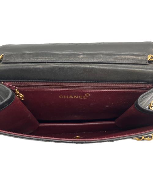 CHANEL（シャネル）CHANEL (シャネル) チェーンショルダーバッグ ブラックの古着・服飾アイテム