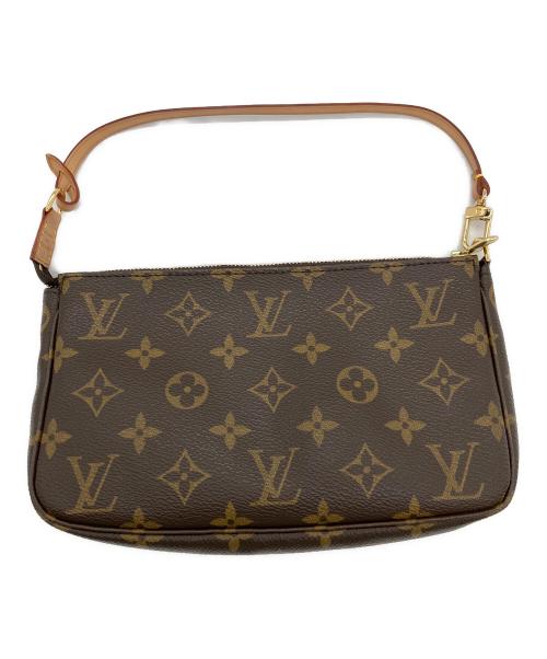LOUIS VUITTON（ルイ ヴィトン）LOUIS VUITTON (ルイ ヴィトン) アクセサリーポーチ ポシェット・アクセソワール ブラウンの古着・服飾アイテム