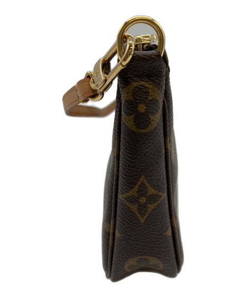 LOUIS VUITTON（ルイ ヴィトン）LOUIS VUITTON (ルイ ヴィトン) アクセサリーポーチ ポシェット・アクセソワール ブラウンの古着・服飾アイテム