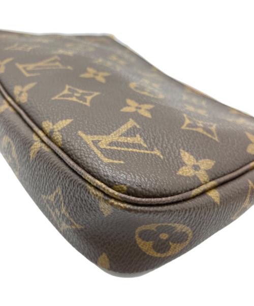 LOUIS VUITTON（ルイ ヴィトン）LOUIS VUITTON (ルイ ヴィトン) アクセサリーポーチ ポシェット・アクセソワール ブラウンの古着・服飾アイテム