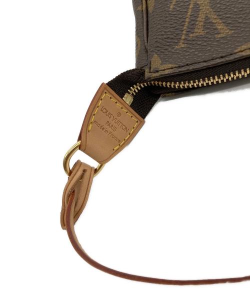 LOUIS VUITTON（ルイ ヴィトン）LOUIS VUITTON (ルイ ヴィトン) アクセサリーポーチ ポシェット・アクセソワール ブラウンの古着・服飾アイテム
