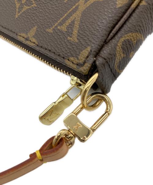 LOUIS VUITTON（ルイ ヴィトン）LOUIS VUITTON (ルイ ヴィトン) アクセサリーポーチ ポシェット・アクセソワール ブラウンの古着・服飾アイテム