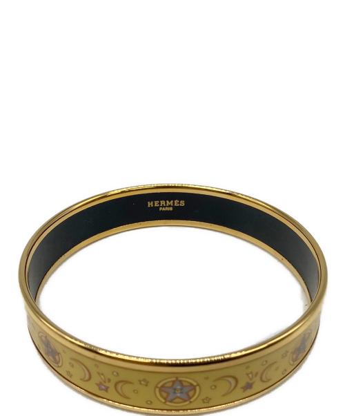 HERMES（エルメス）HERMES (エルメス) バングル　HERMES　エマイユPM ゴールドの古着・服飾アイテム
