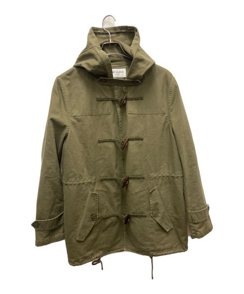 Saint Laurent Paris（サンローランパリ）Saint Laurent Paris (サンローランパリ) ショートダッフルコート カーキ サイズ:SIZE 48の古着・服飾アイテム