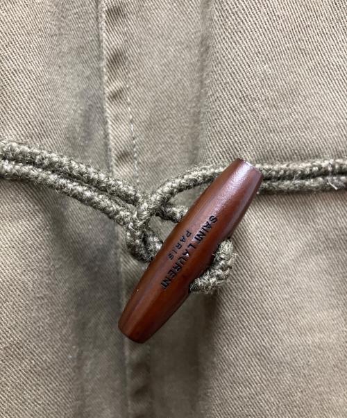Saint Laurent Paris（サンローランパリ）Saint Laurent Paris (サンローランパリ) ショートダッフルコート カーキ サイズ:SIZE 48の古着・服飾アイテム