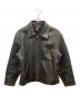 RRL（ダブルアールエル）の古着「シングルライダースジャケット」｜ブラウン