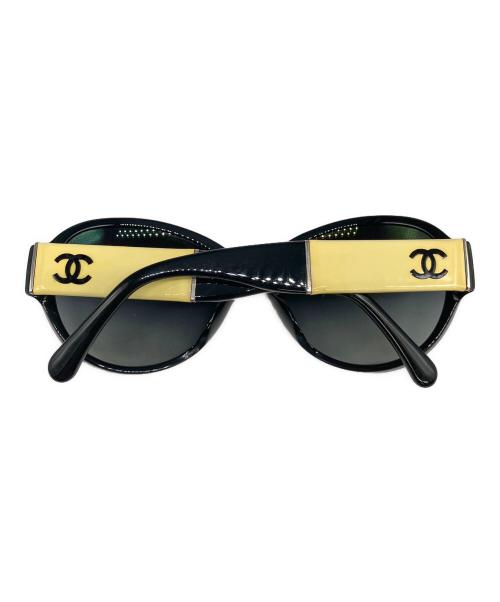 CHANEL（シャネル）CHANEL (シャネル) サングラス ブラック×イエローの古着・服飾アイテム