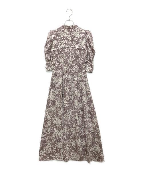 Snidel（スナイデル）Snidel (スナイデル) SWF0221208　デコルテオープンワンピース ラベンダーの古着・服飾アイテム