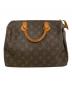 LOUIS VUITTON（ルイ ヴィトン）の古着「ハンドバッグ スピーディ30」｜ブラウン