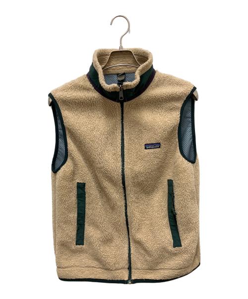 Patagonia（パタゴニア）Patagonia (パタゴニア) ボアベスト アイボリー サイズ:SIZE Mの古着・服飾アイテム