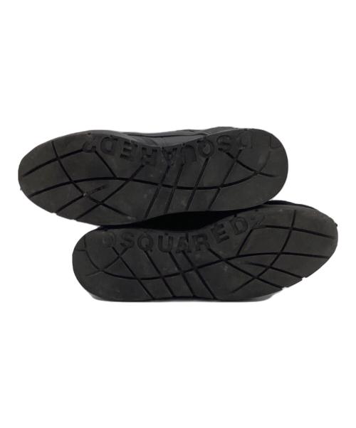 DSQUARED2（ディースクエアード）DSQUARED2 (ディースクエアード) スニーカー ブラック サイズ:41の古着・服飾アイテム