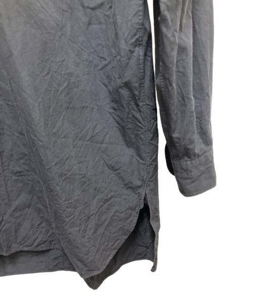 COMOLI（コモリ）COMOLI (コモリ) バンドカラーシャツ グレー サイズ:不明(記載なし)の古着・服飾アイテム