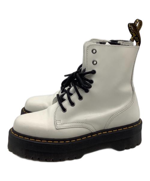 Dr.Martens（ドクターマーチン）Dr.Martens (ドクターマーチン) 8ホールブーツ ホワイト サイズ:26の古着・服飾アイテム