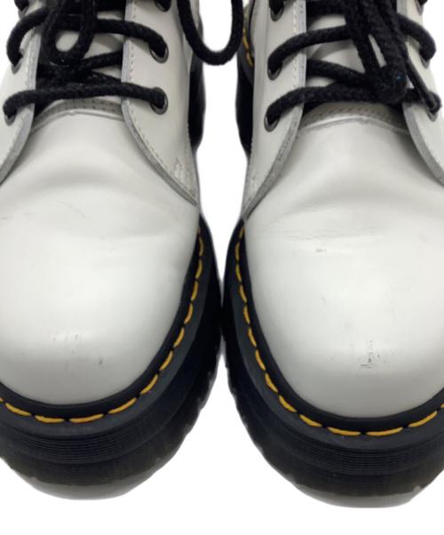 Dr.Martens（ドクターマーチン）Dr.Martens (ドクターマーチン) 8ホールブーツ ホワイト サイズ:26の古着・服飾アイテム