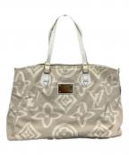 LOUIS VUITTONルイ ヴィトン）の古着「トートバッグ」｜アイボリー×ホワイト