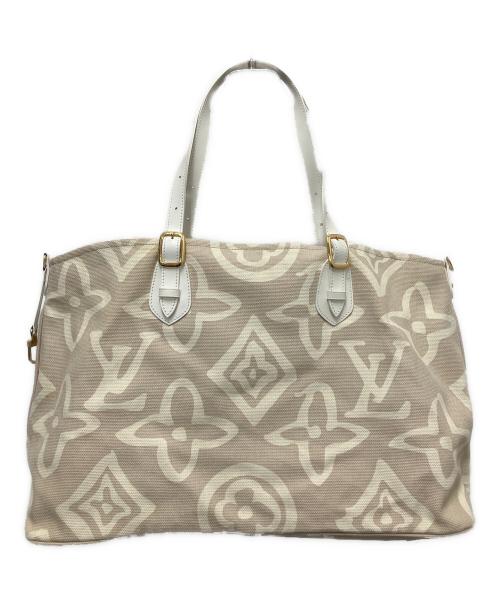 LOUIS VUITTON（ルイ ヴィトン）LOUIS VUITTON (ルイ ヴィトン) トートバッグ アイボリー×ホワイトの古着・服飾アイテム