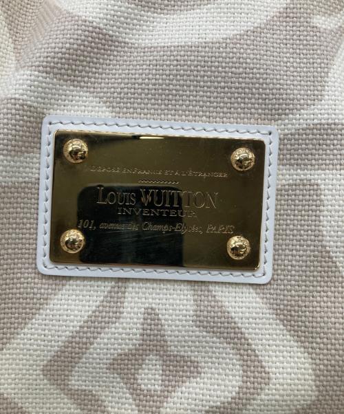 LOUIS VUITTON（ルイ ヴィトン）LOUIS VUITTON (ルイ ヴィトン) トートバッグ アイボリー×ホワイトの古着・服飾アイテム