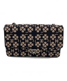 CHANEL（シャネル）の古着「チェーンショルダーバッグ」｜ブラック×ピンク