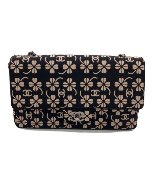 CHANEL（シャネル）CHANEL (シャネル) チェーンショルダーバッグ ブラック×ピンクの古着・服飾アイテム