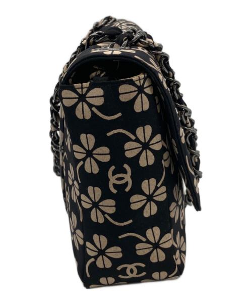 CHANEL（シャネル）CHANEL (シャネル) チェーンショルダーバッグ ブラック×ピンクの古着・服飾アイテム