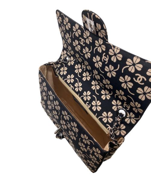 CHANEL（シャネル）CHANEL (シャネル) チェーンショルダーバッグ ブラック×ピンクの古着・服飾アイテム