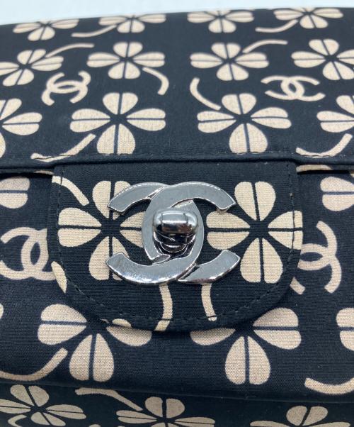 CHANEL（シャネル）CHANEL (シャネル) チェーンショルダーバッグ ブラック×ピンクの古着・服飾アイテム