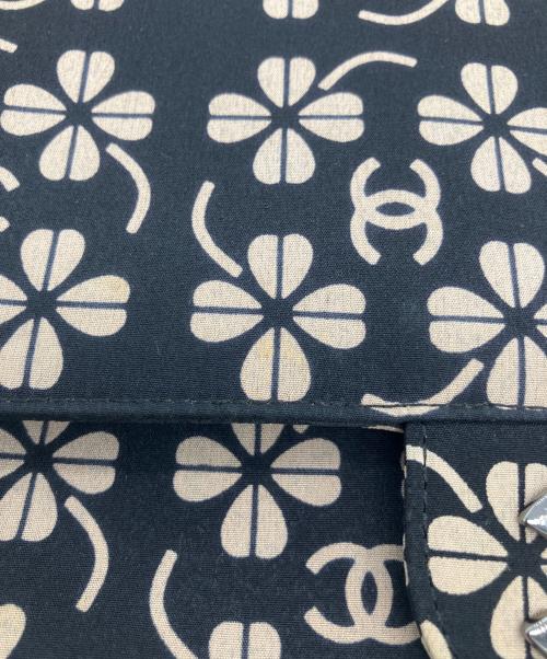 CHANEL（シャネル）CHANEL (シャネル) チェーンショルダーバッグ ブラック×ピンクの古着・服飾アイテム