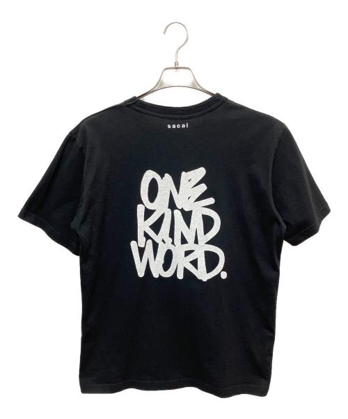 sacai（サカイ）sacai (サカイ) Tシャツ　Eric Haze ONEKINDWORD ブラック サイズ:SIZE 3の古着・服飾アイテム
