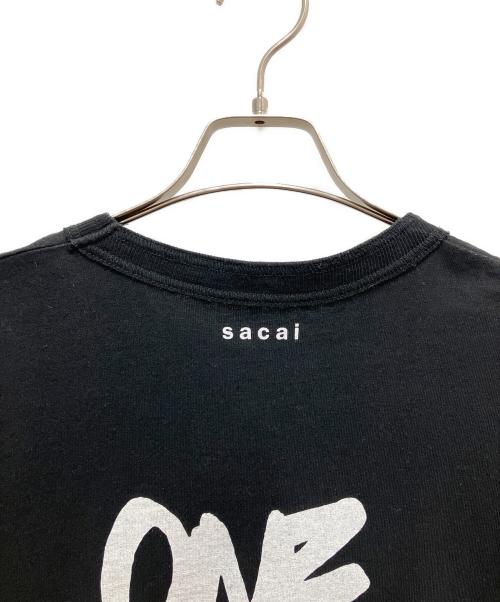 sacai（サカイ）sacai (サカイ) Tシャツ　Eric Haze ONEKINDWORD ブラック サイズ:SIZE 3の古着・服飾アイテム